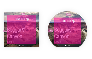 android wear ui design google