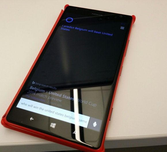 cortana belgium world cup