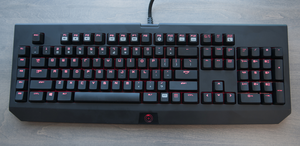 Origin Red BlackWidow Ultimate keyboard