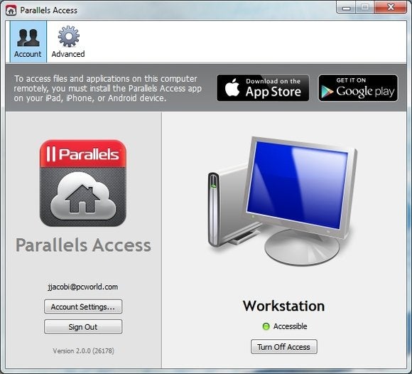 parallels access 2.010
