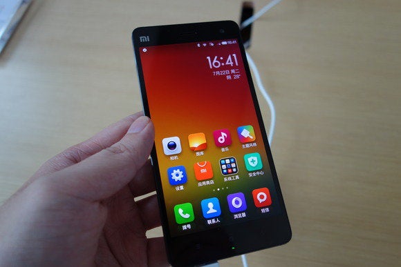 xiaomi mi 4 front