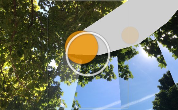google photo sphere dots