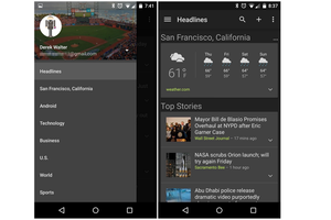 google news app dark theme