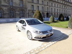 french self-driving car volkswagen cc