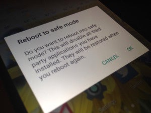 android safe mode