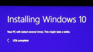 Installing windows 10