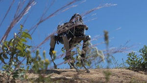 Boston Dynamics Spot robot at Quantico