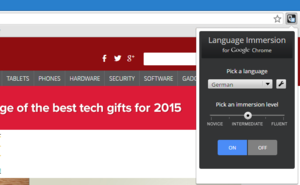 chromelanguage