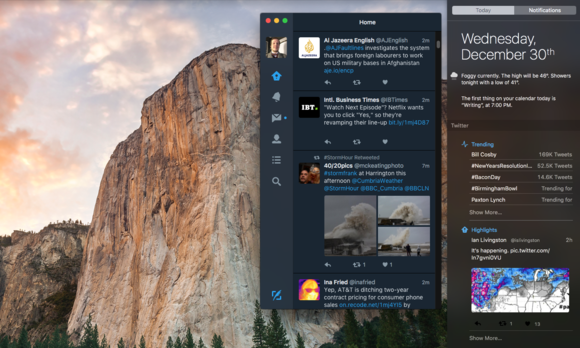 Twitter App Screenshot