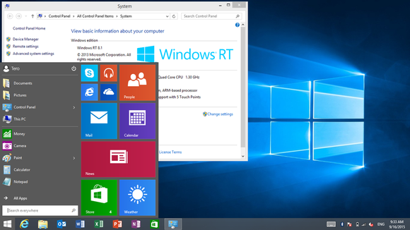 windows rt on arm