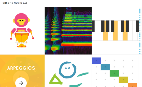 chrome music lab primary
