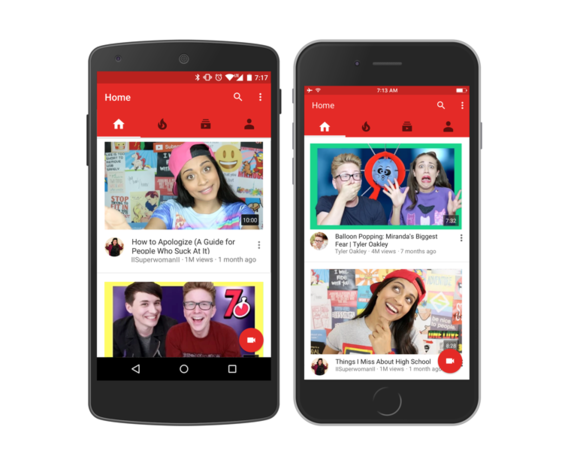 youtube redesign