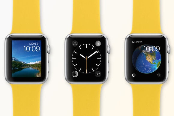 apple watch yellow bands stock