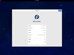 Fedora GNOME Workstation